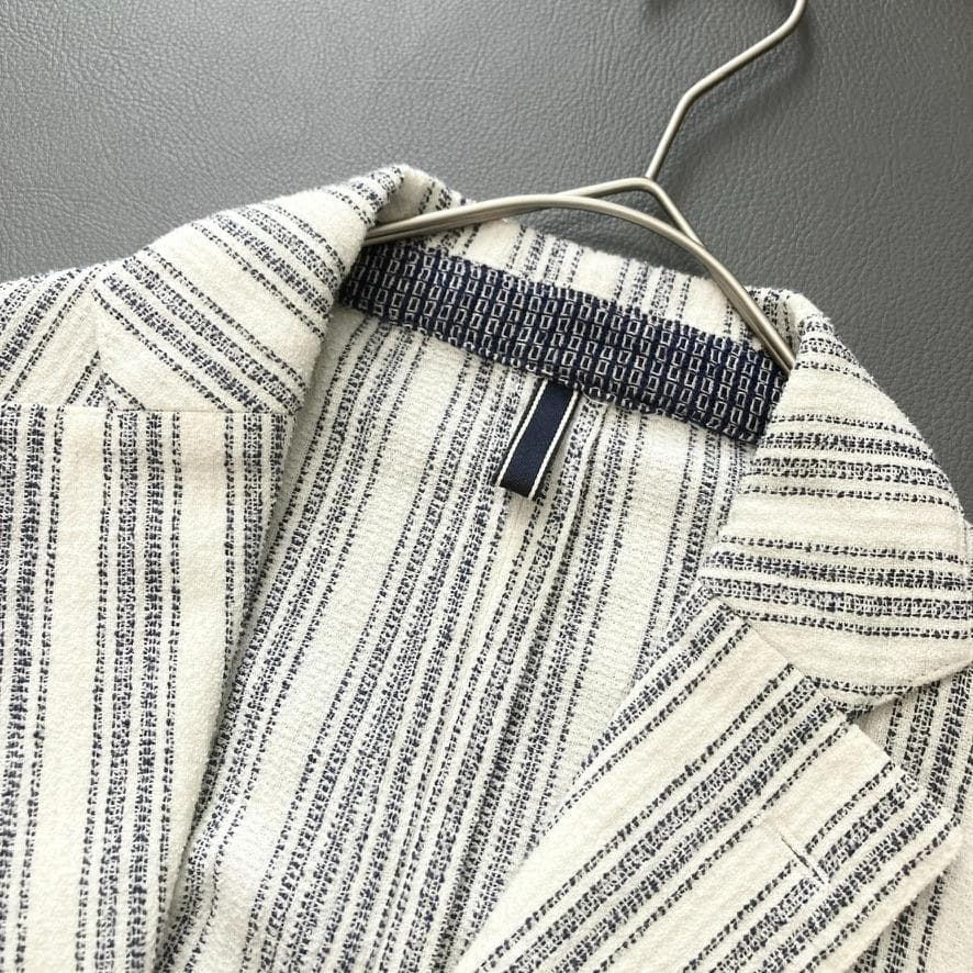 美品】L.B.M.1911 テーラードジャケット 48 リネン混 イタリア製