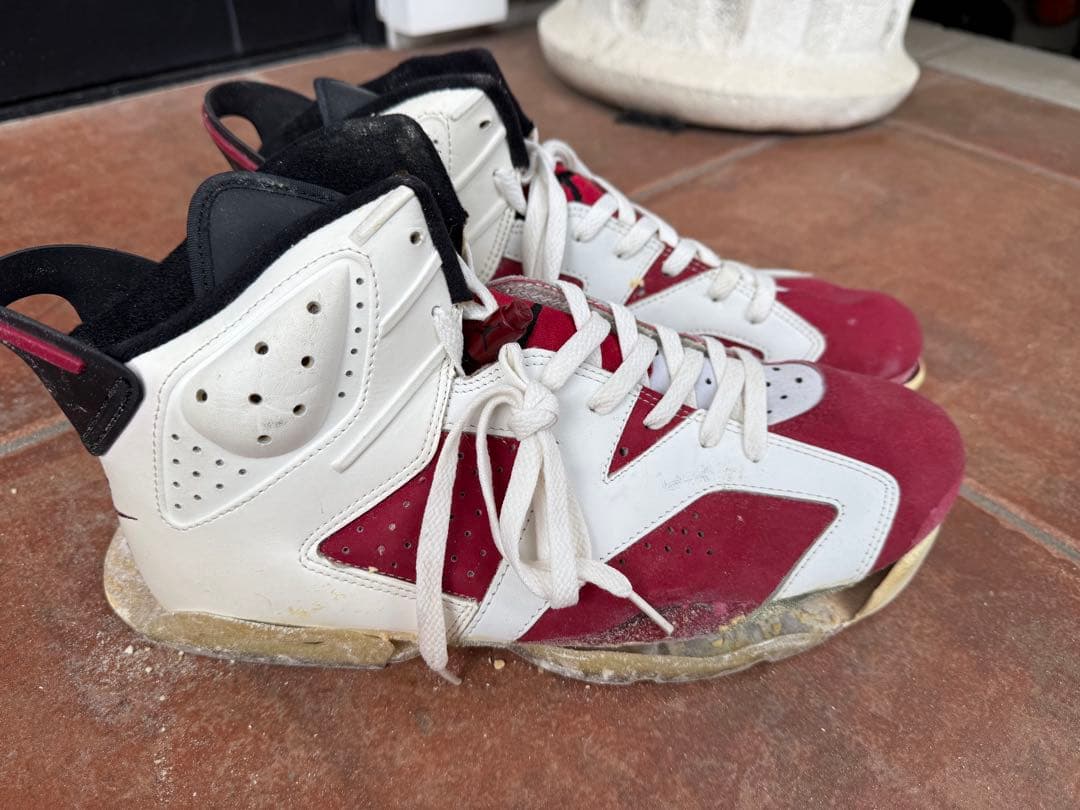 エア ジョーダン6 カーマイン　910810 加水分解　韓国製 AIR JORDAN 6 RETRO - スニーカーショップSKIT