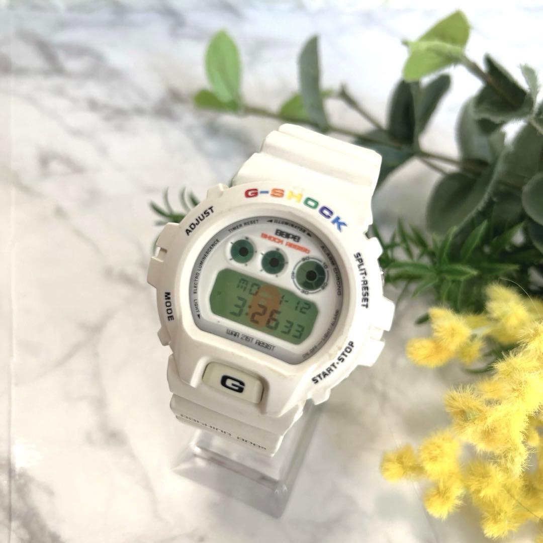 超激レア✨Gショック　エイプ コラボ　限定　クロノグラフDW -6900 腕時計