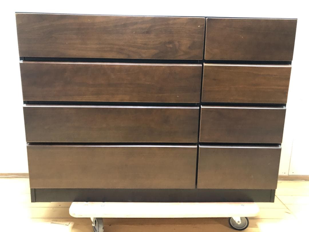 ４段 整理箪笥　タンス　たんす　チェスト　引き出し　小物　 88108-2- タンス 衣類収納 桐箪笥 日本製 完成品 多杯4段 上置き兼用 きもの収納