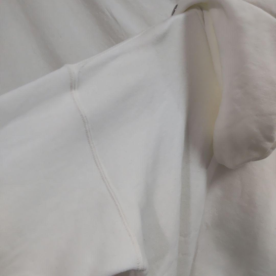 HELLER'S CAFE 後付け 両V パーカー 40 ホワイト 裏起毛 - メルカリ