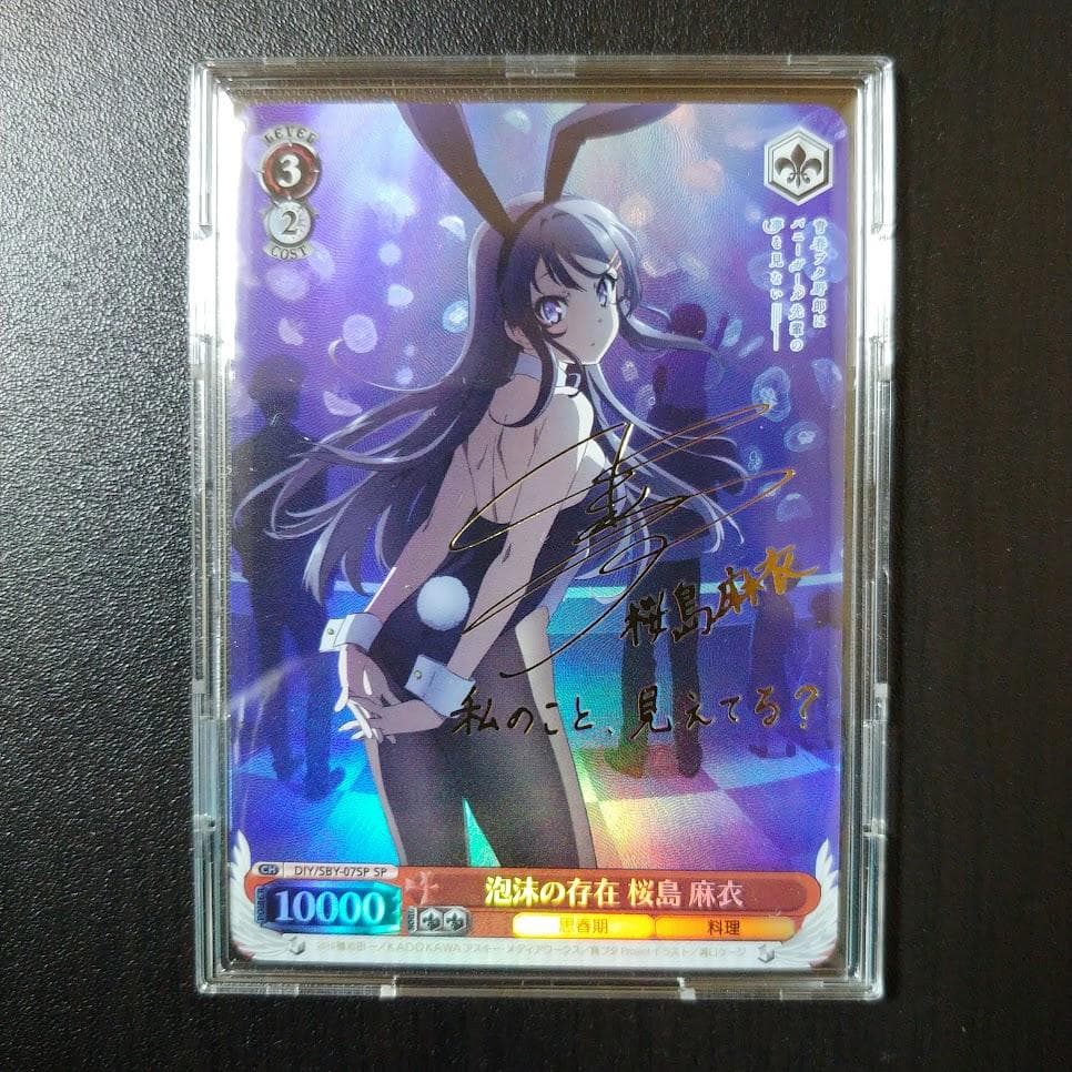 希少】青ブタ 泡沫の存在 桜島麻衣 SP 海外Ver - メルカリ