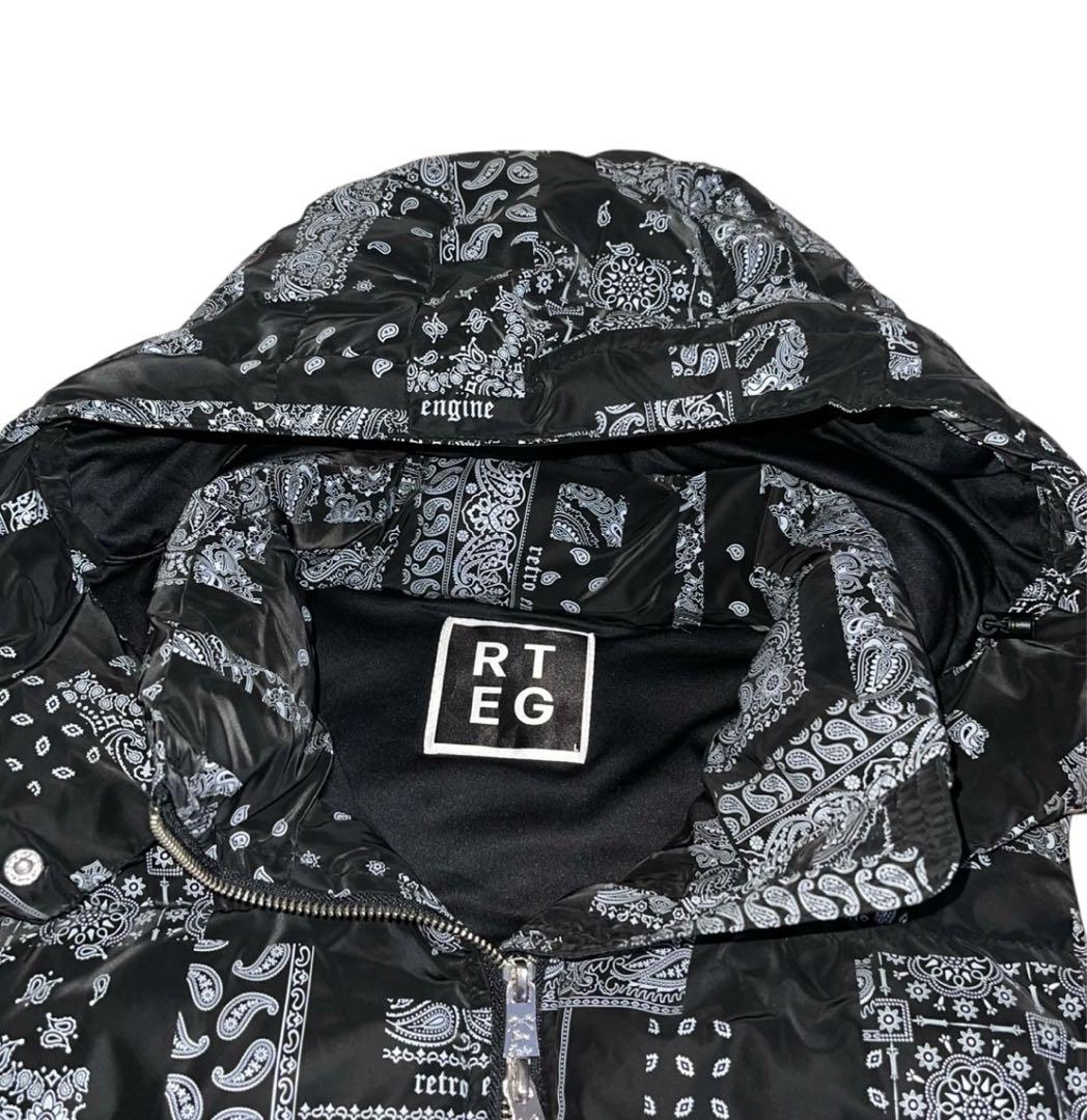 アダムスジャグラー RTEG ペイズリー柄 フード付き - メルカリ