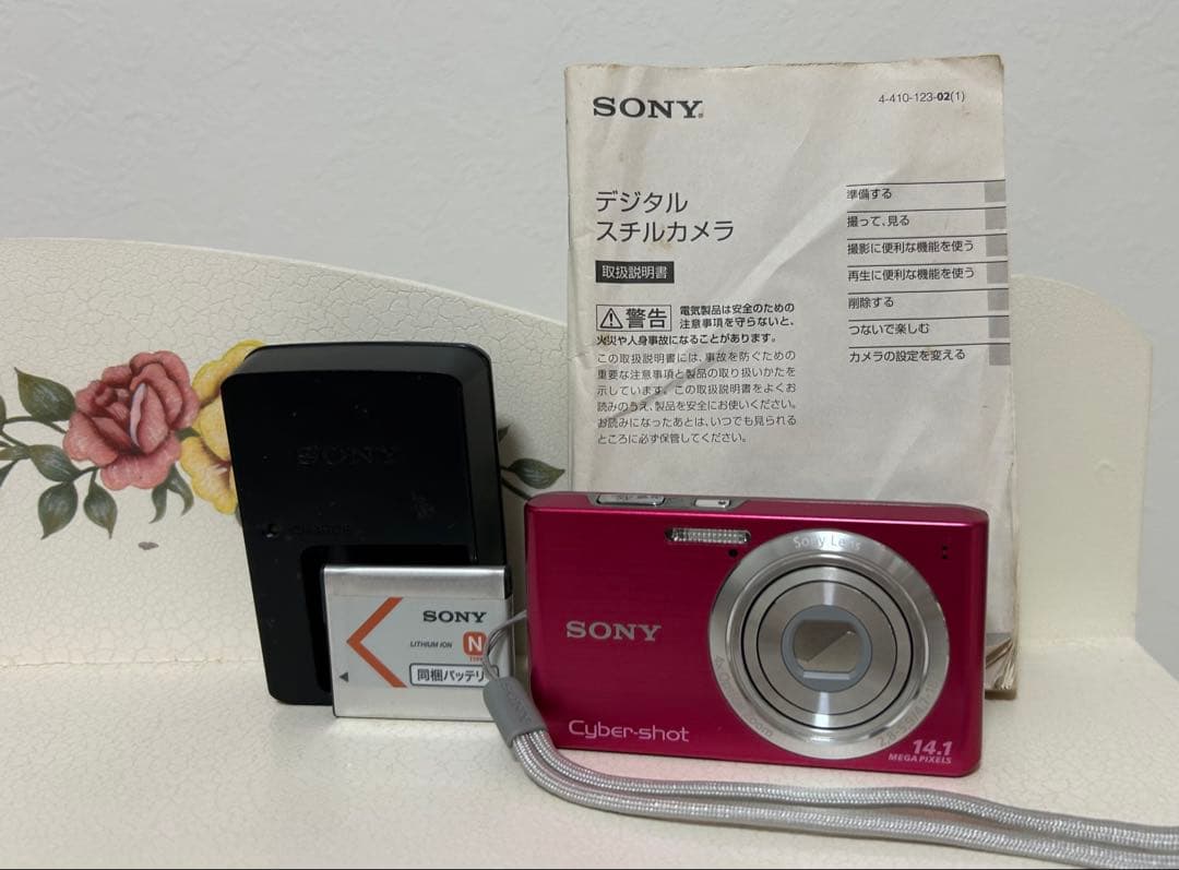 SONY Cyber-shot DSC-W610 ピンク - メルカリ
