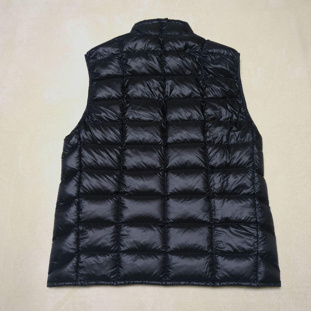 モンベル【良品】廃盤 スペリオダウン ベスト L 黒 軽量 800FP メンズ