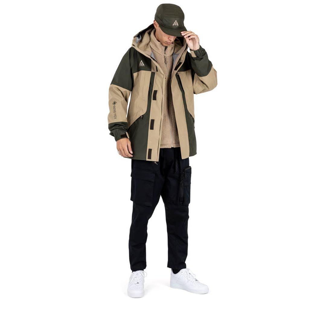 ア*6様 NIKE ACG GORE-TEX ジャケット ベージュ カーキ - メルカリ