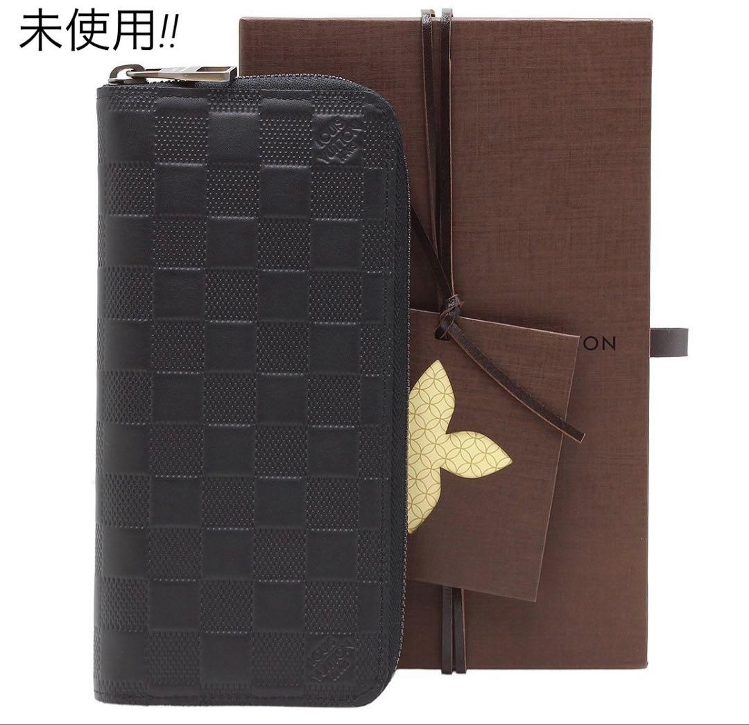 R2811 未使用 ルイヴィトン ダミエ アンフィニ オニキス 長財布 ルイヴィトン ダミエ ブラザ 長財布 209 ルイヴィトン✨ダミエ