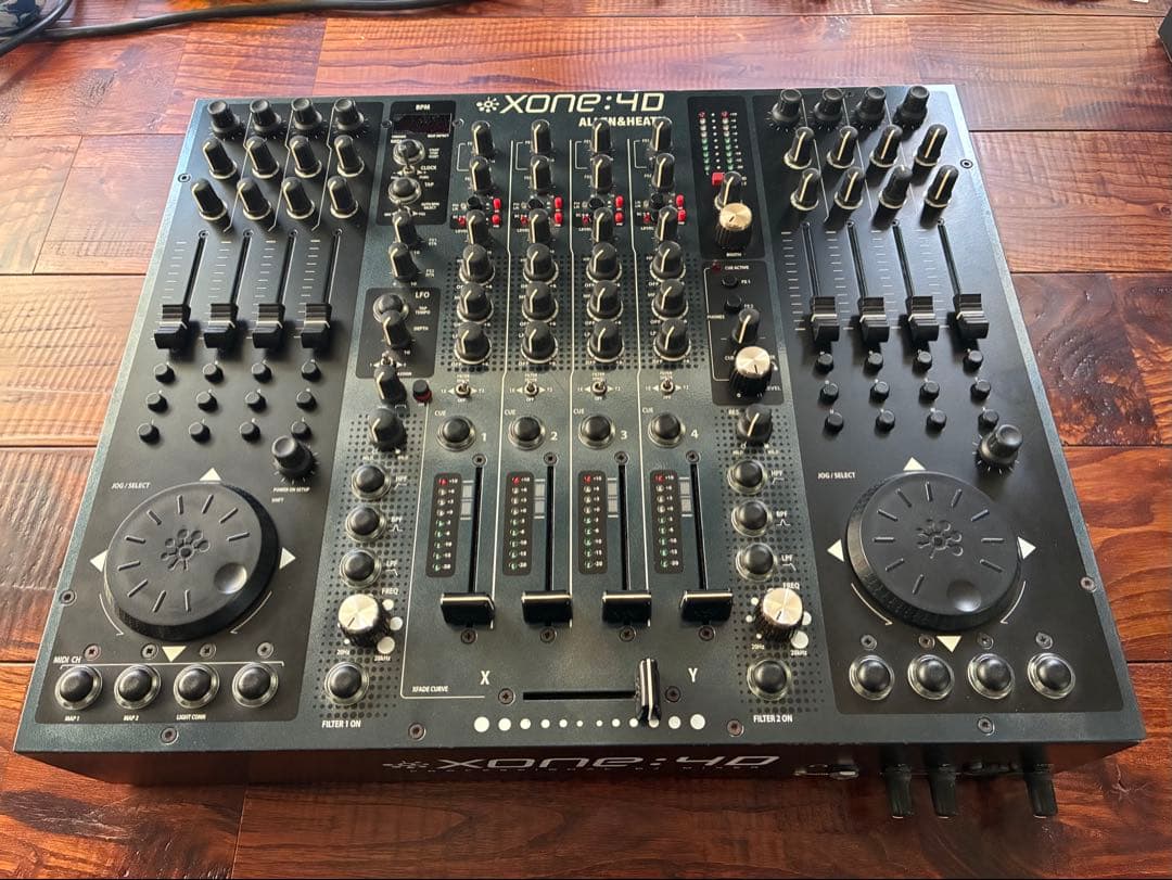Allen&Heath Xone: 4D DJミキサー Ableton live ALLEN&HEATH/アレン＆ヒース DJミキサー XONE:4D ☆元箱付属 - 楽器の
