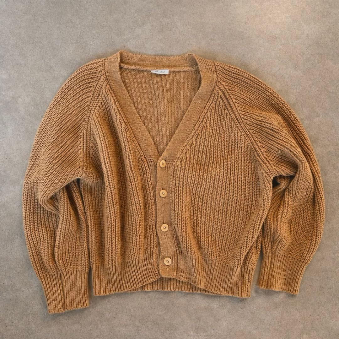 【seed and soil】 Organic cotton cardigan Organic cotton cardigan(olive) – seed and soil