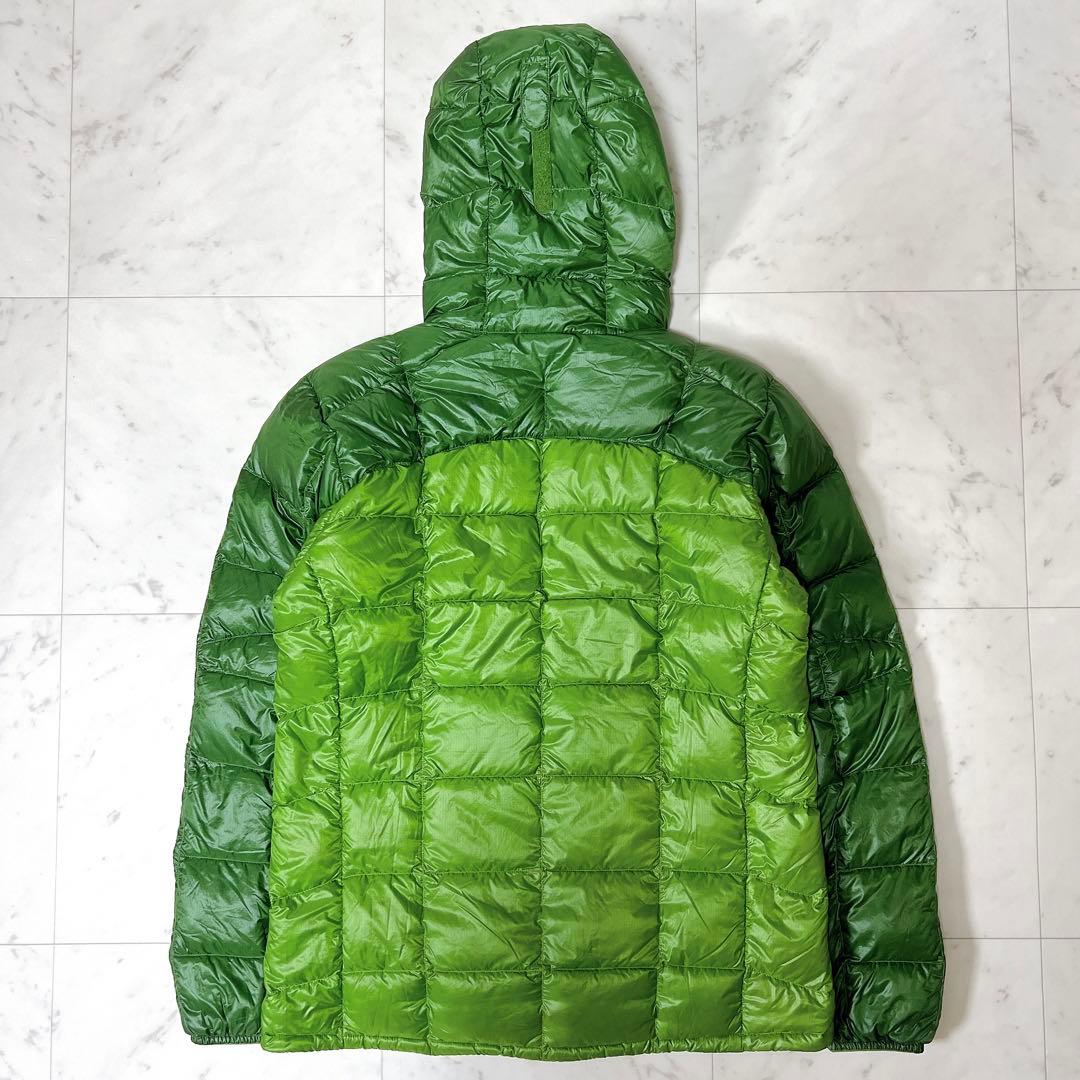 mont-bell モンベル スペリオダウンパーカー フード グリーン Mサイズ
