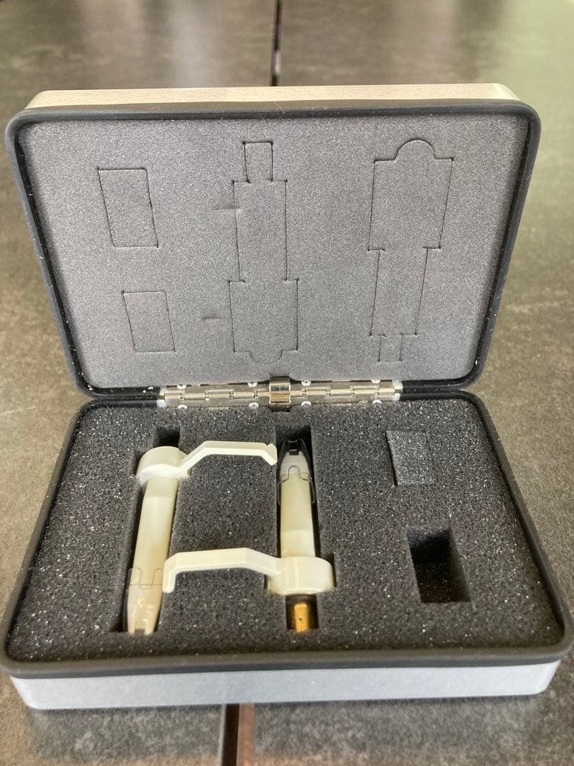 樽屋03M白針　レコードカートリッジ セット　中古 樽屋Tw-03M白カートリッジ2本＋交換針1個/ケース付セット| アナログ