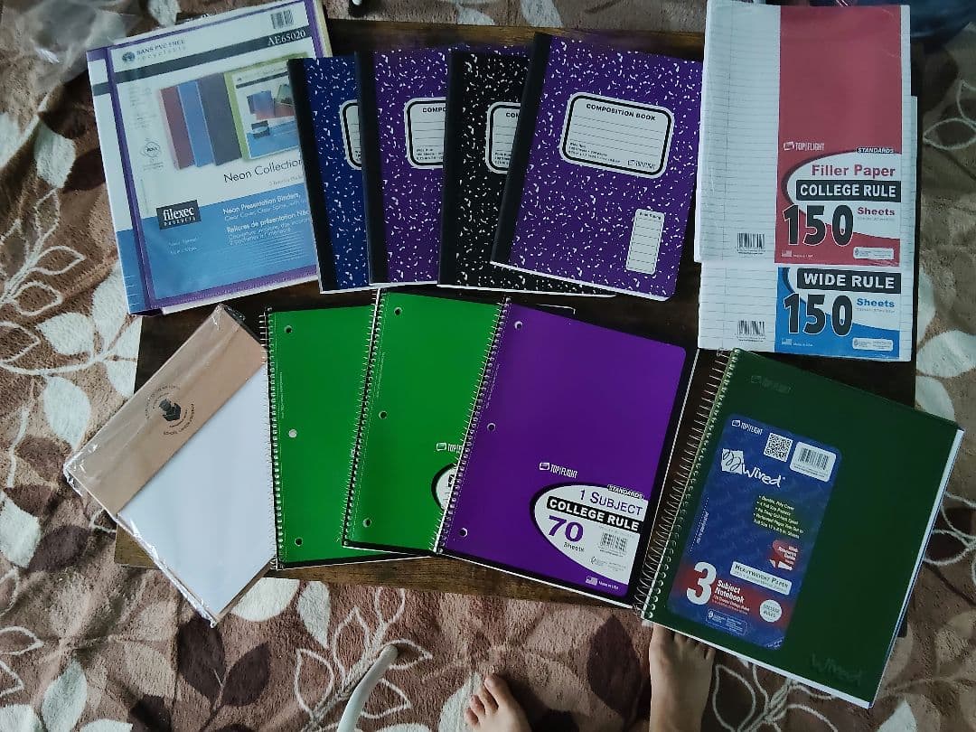 コンポジションブック、リングノート、リングファイル、ルーズリーフ、アメリカ文具 アメリカの映画やドラマに出てくる文房具「ものすごくうるさくて