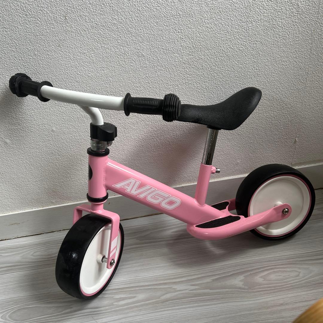 AVIGO ストライダー バランスバイク キックバイク ピンク トイザらス