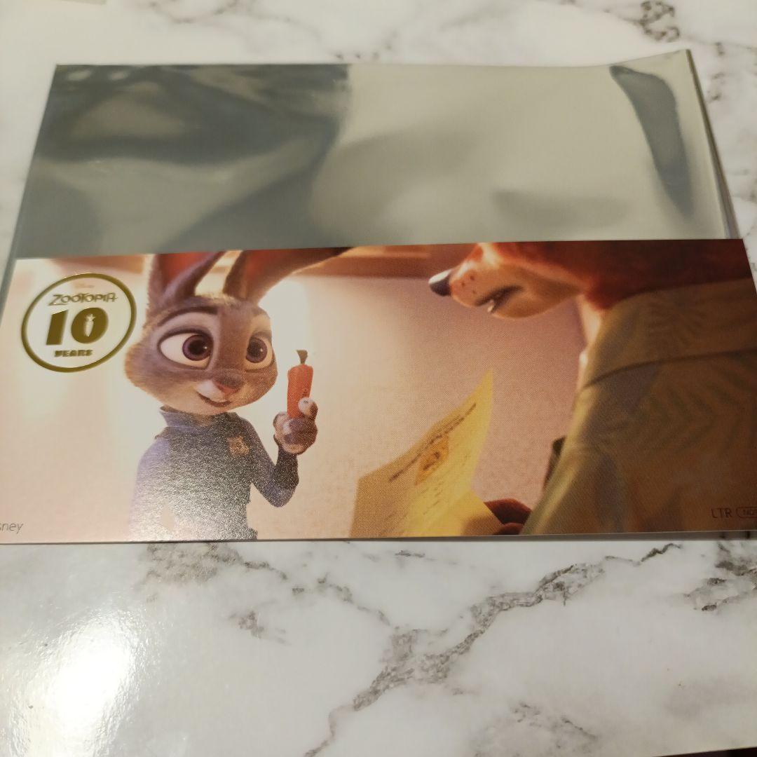 ズートピア2 オーマイカフェ購入特典 カード ジュディ ニック Zootopia