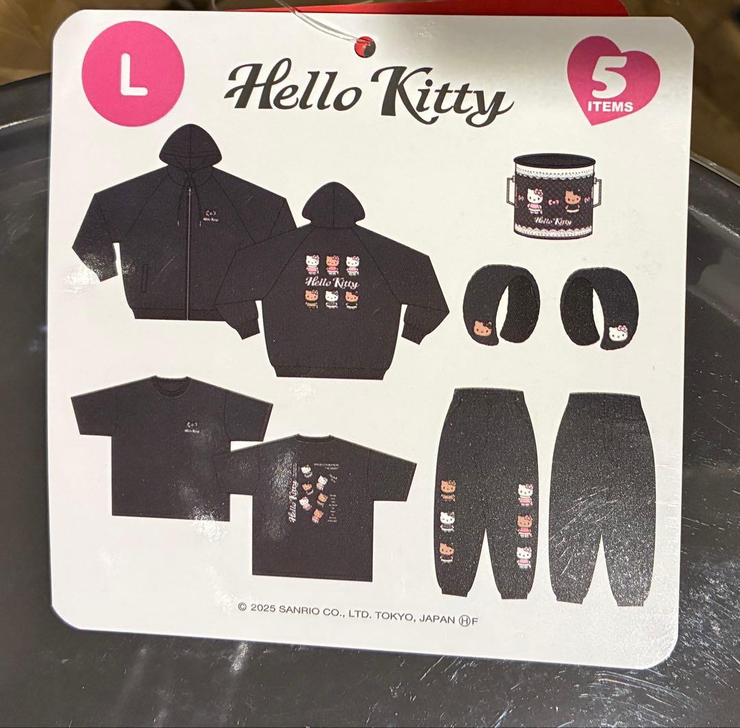 サンリオ 福袋2026 ハローキティ福缶5点セット アベイル ハッピー