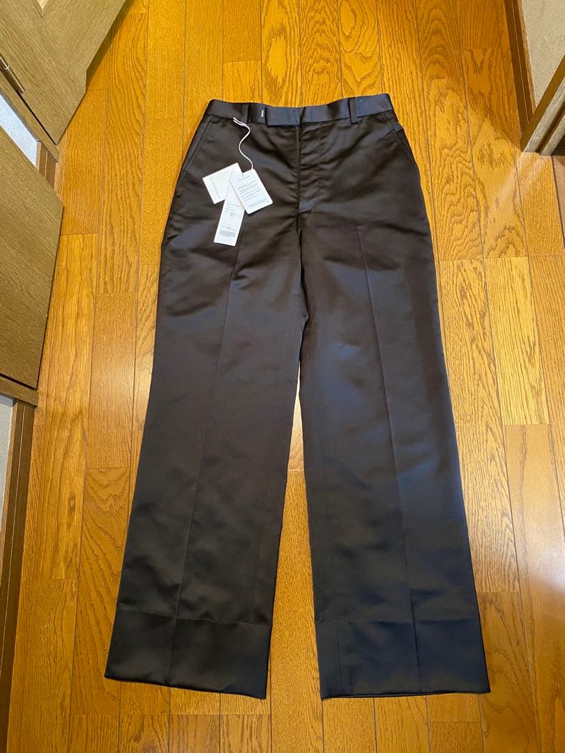 新品未使用タグ付き　JOHN LAWRENCE SULLIVAN スラックス　M JOHN LAWRENCE SULLIVAN - JOHN LAWRENCE SULLIVAN スラックス M 紺