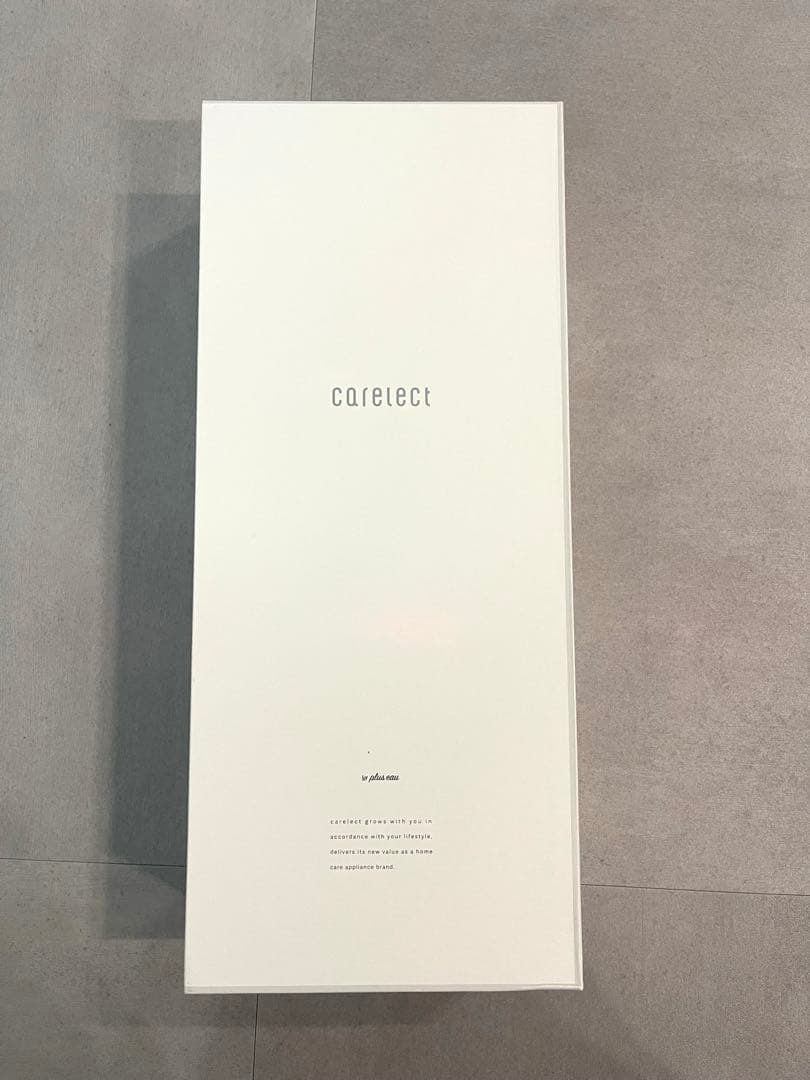 未使用品　ケアレクト　 ストレートヘアアイロン ネイビーブラック プリュスオーより新登場したヘアケア家電ブランド【carelect