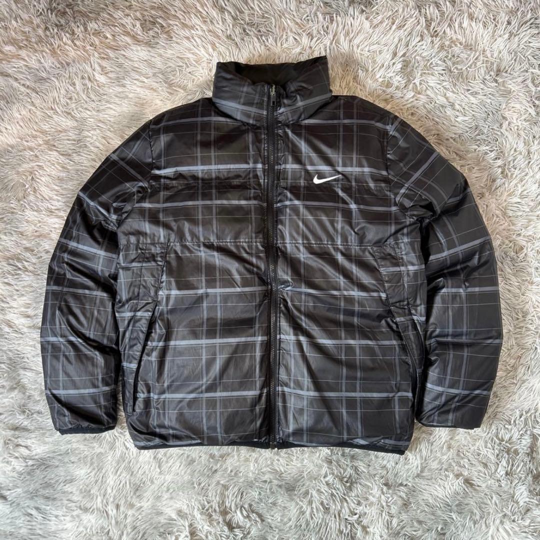 00s NIKE ダウンジャケット リバーシブル 肉厚 ヌプシ型 550 y2k