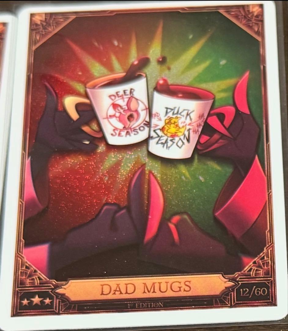 ハズビンホテル S2 トレカ アラスター ルシファー ホロ Foil - メルカリ