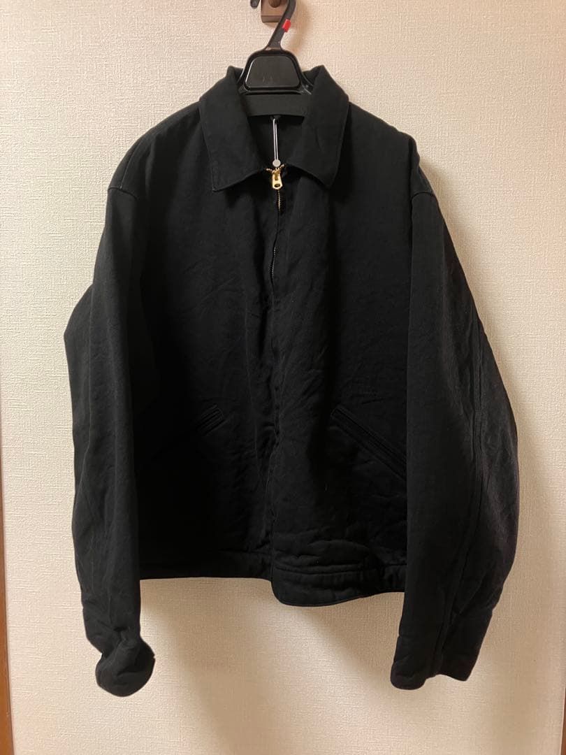 26SS COMOLI BLACK DENIM ZIP SHORT JACKET - メルカリ