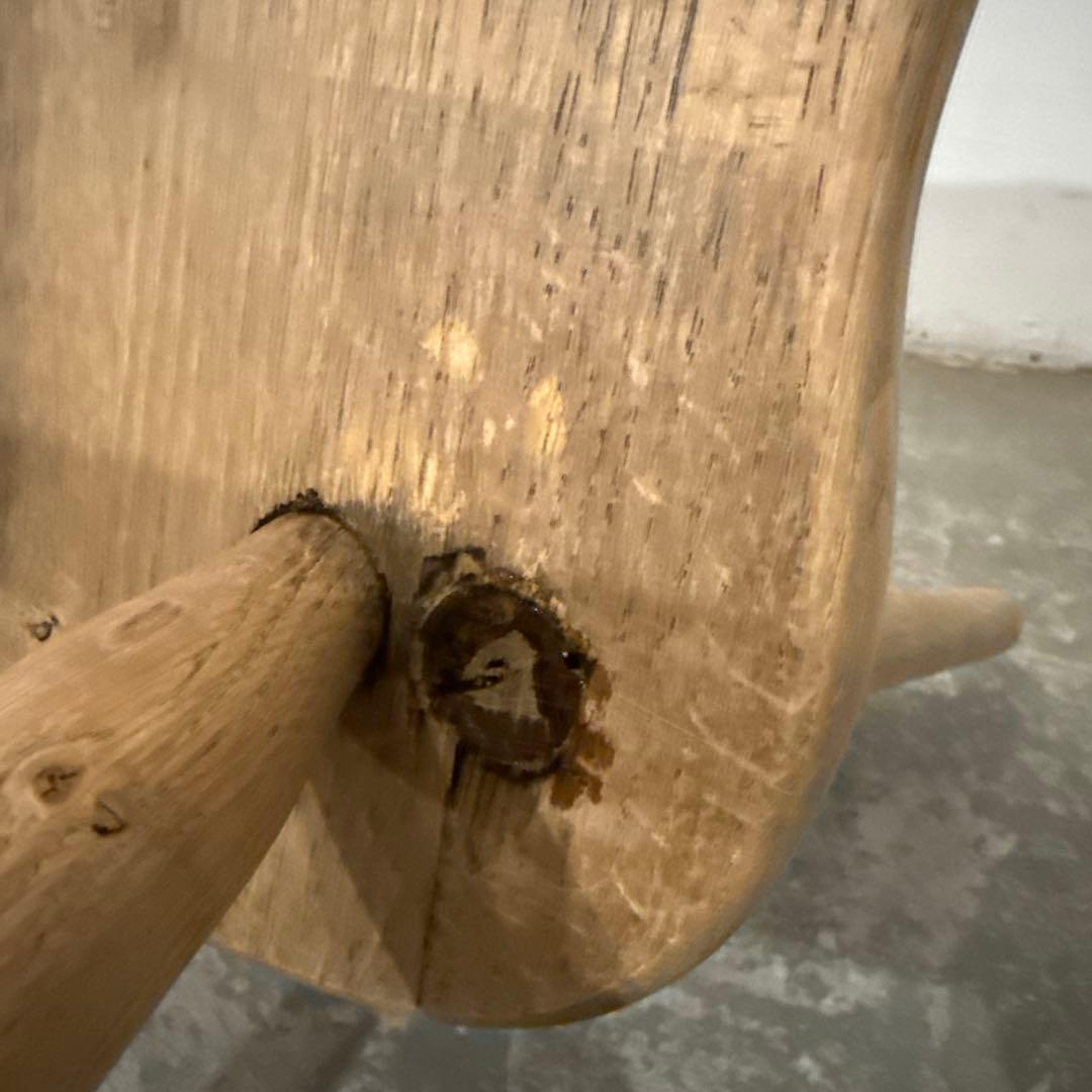 ヴィンテージ ダイニングチェア カフェチェア 剥離