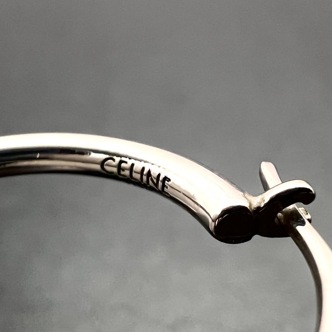 ✨正規品＆極美品‼️✨ セリーヌ ノット スモールフープ シルバー