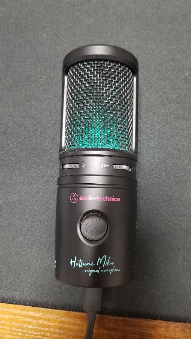 at2020 初音ミク ポップガード オーディオテクニカ AT2020USB-X MIKU｜オンラインストア限定：マイクロホン｜オーディオ