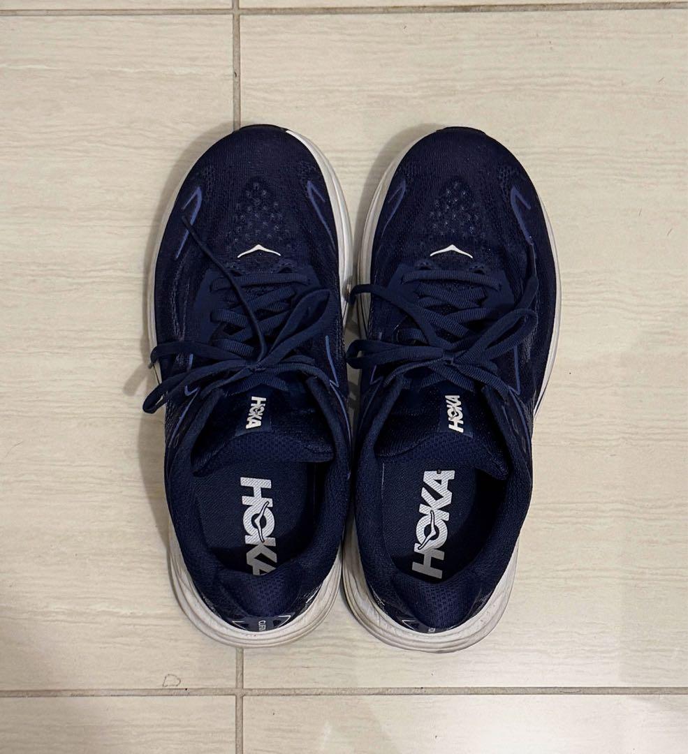 HOKA クリフトン 10 ワイド 2E 26.5cm ネイビー