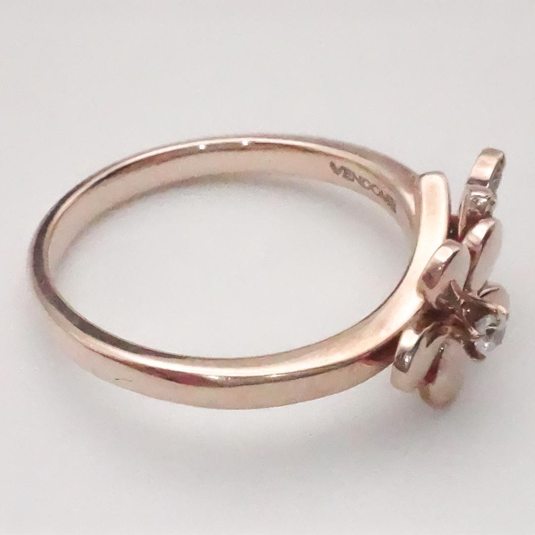 VENDOME ヴァンドーム青山 K10 ピンクゴールド リング 2.46g