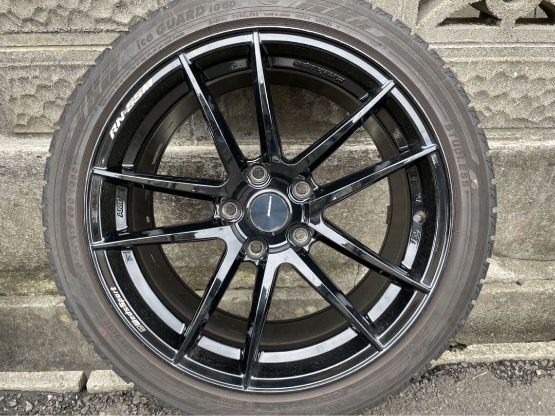 WEDS Sport RN-55M iG60 245/40R18 スタッドレス - メルカリ