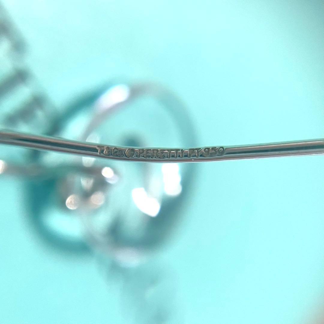 ティファニー ロッククリスタル ダイヤモンド ピアス プラチナ PT950 片方