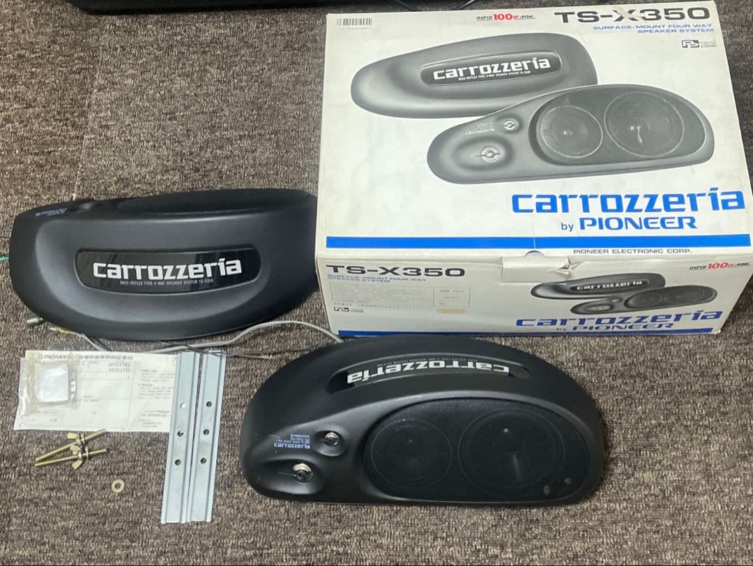 Pioneer carrozzeria TS-X350 スピーカー（送料込み） - メルカリ