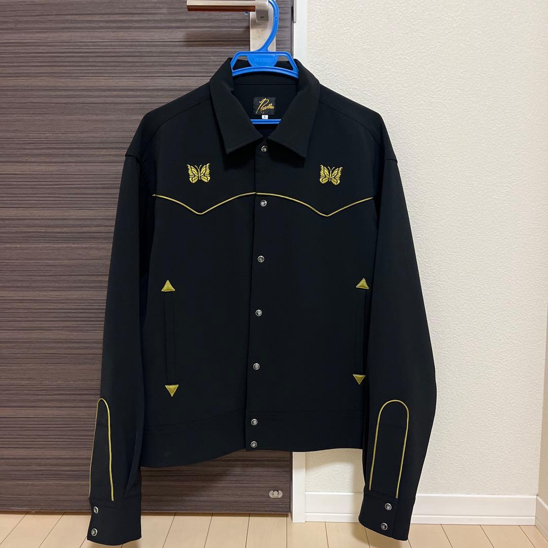 Needles ブラックジャケット Lサイズ ☆送料・関税込☆Needles☆Sport Jacket☆ジャケット☆ (Needles