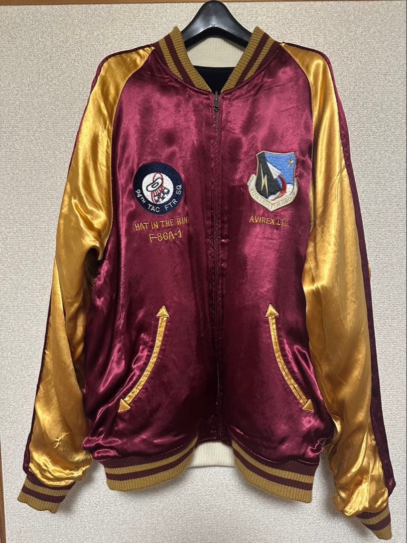 2024年モデル アヴィレックス リバーシブルスカジャン