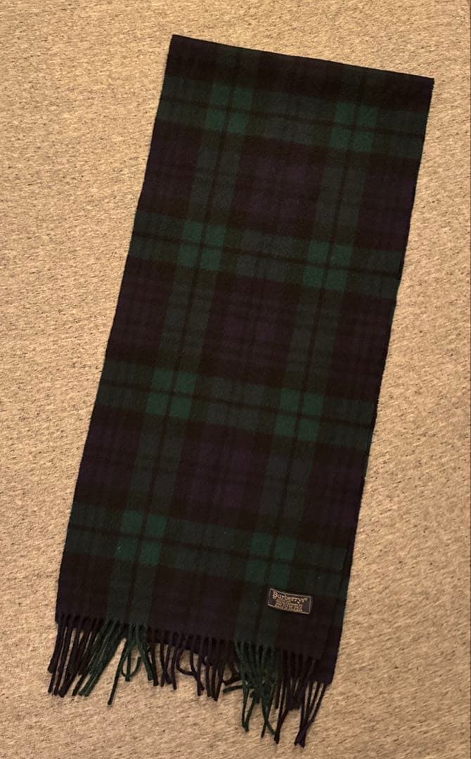 【美品】BURBERRY バーバリー カシミヤ100%マフラー Burberry バーバリーズ ノバチェック マフラー カシミヤ100% 高級