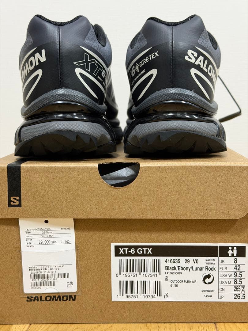 Salomon XT-6 GTX（26.5cm）