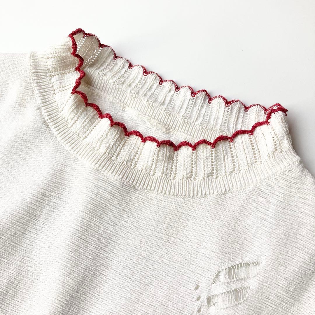 MUVEIL ミュベール サマーニット トップス mame ロンハーマン - メルカリ