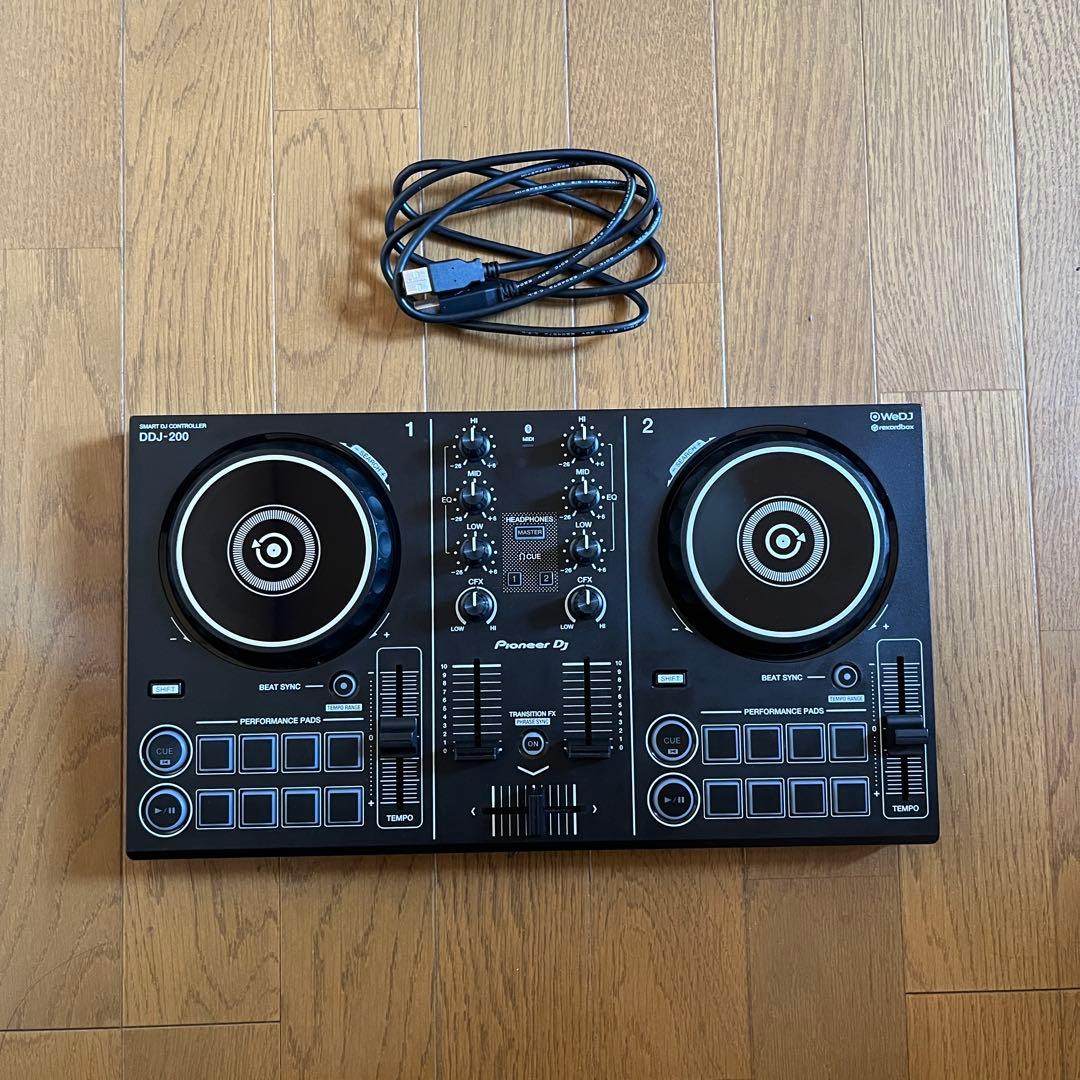 DJ機材 Pioneer DDJ200 DDJ-200 (archived) 2-channel Smart DJ controller (black) - Pioneer DJ