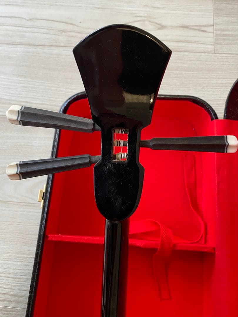 三線 本体 ハードケース付き - メルカリ