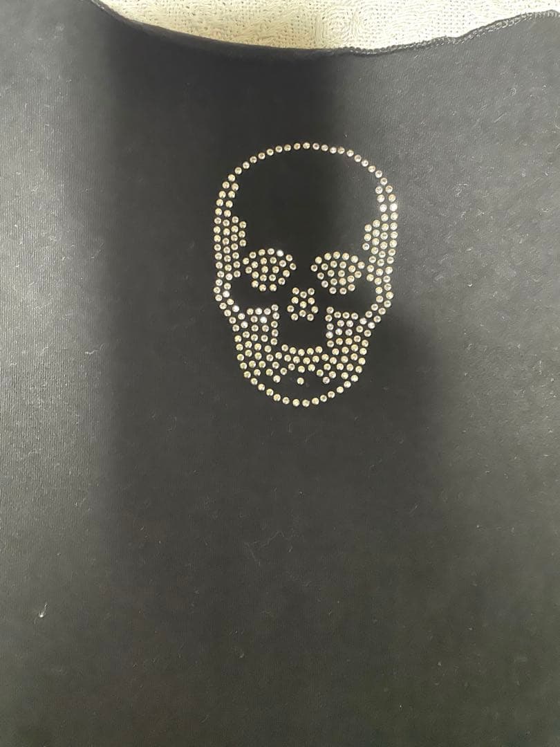 ルシアンペラフィネ スワロフスキー スカル トップス カットソー 長袖