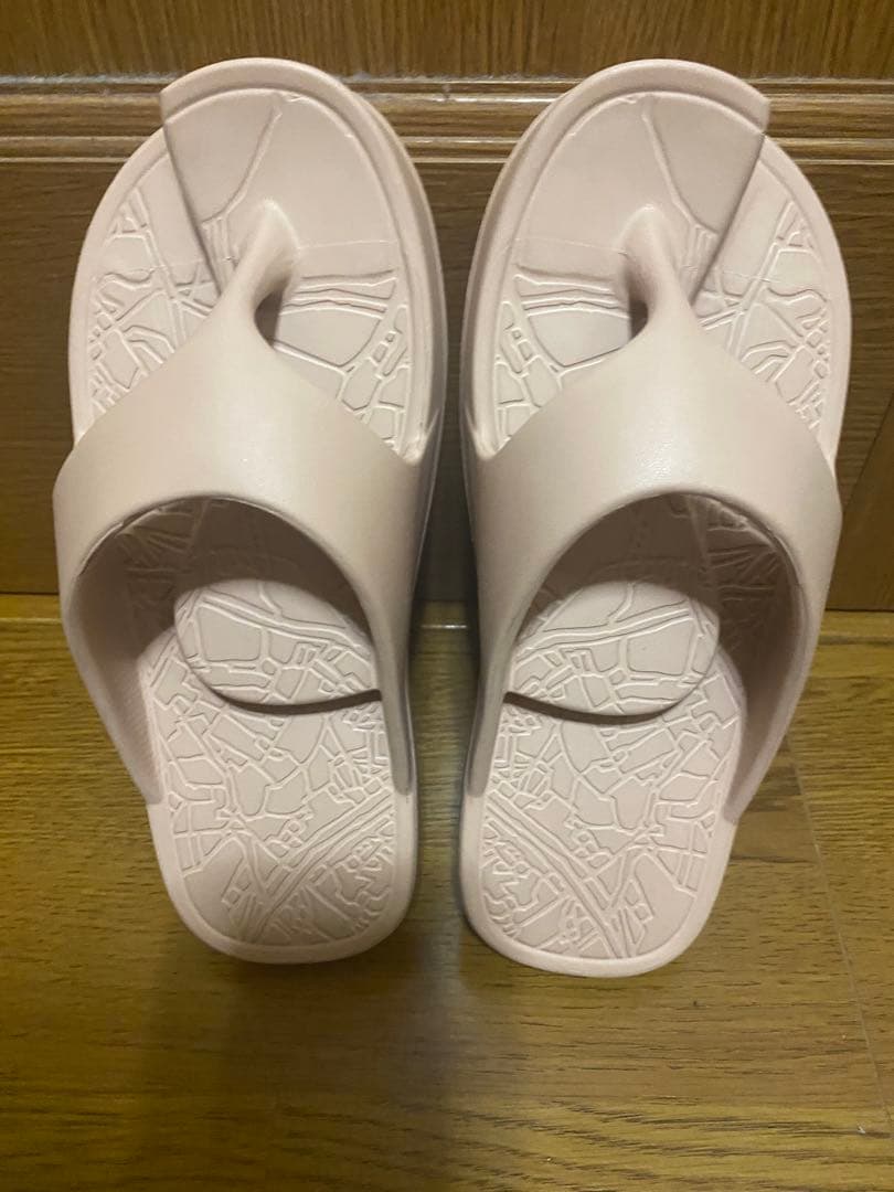 Racbaki（ラクバキ）イージーサンダル☆スモーキーピンクMサイズ