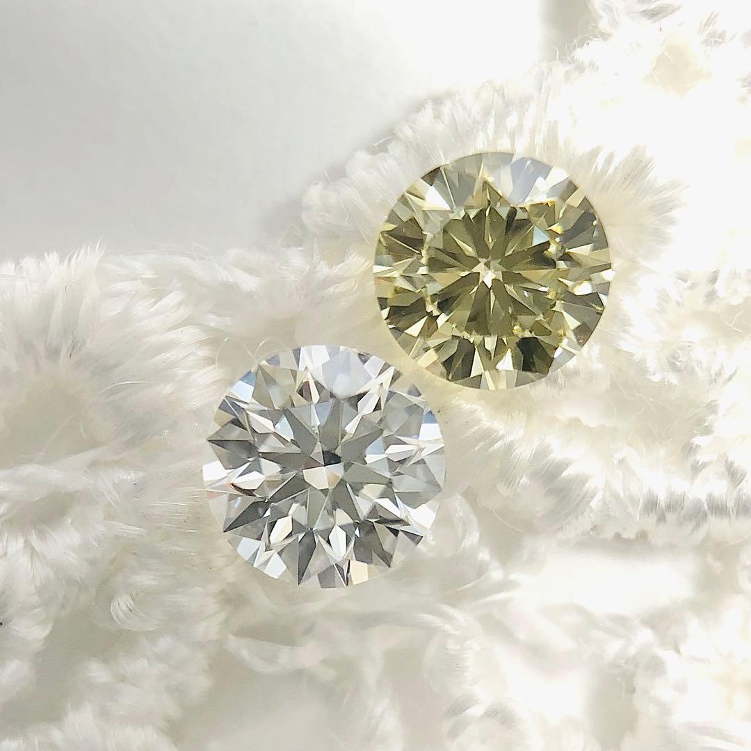 0.207ct Light Yellow SI-1 GD イエローダイヤルース