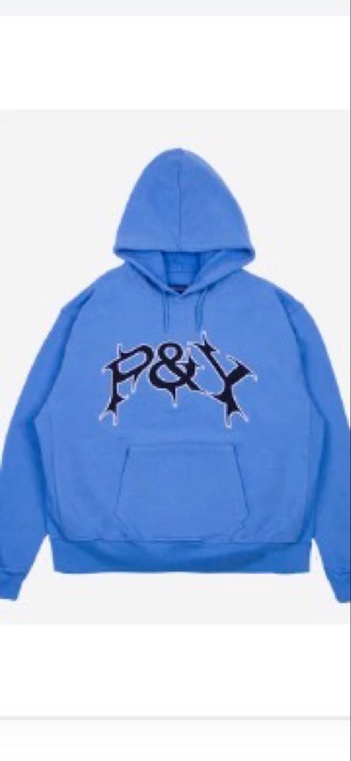 punkandyo パンクアンドヨー 水色パーカー Pu0026Y punkandyo パンクアンドヨー パーカーPu0026Y M水色 punkandyo