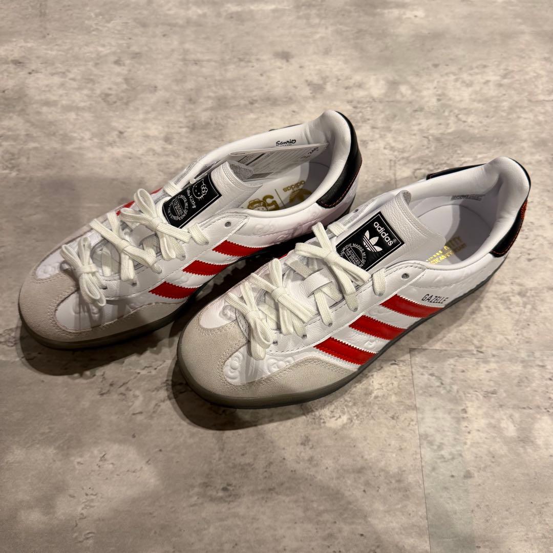 新品未使用 アディダス adidas Gazelle ハローキティ 24.0cm