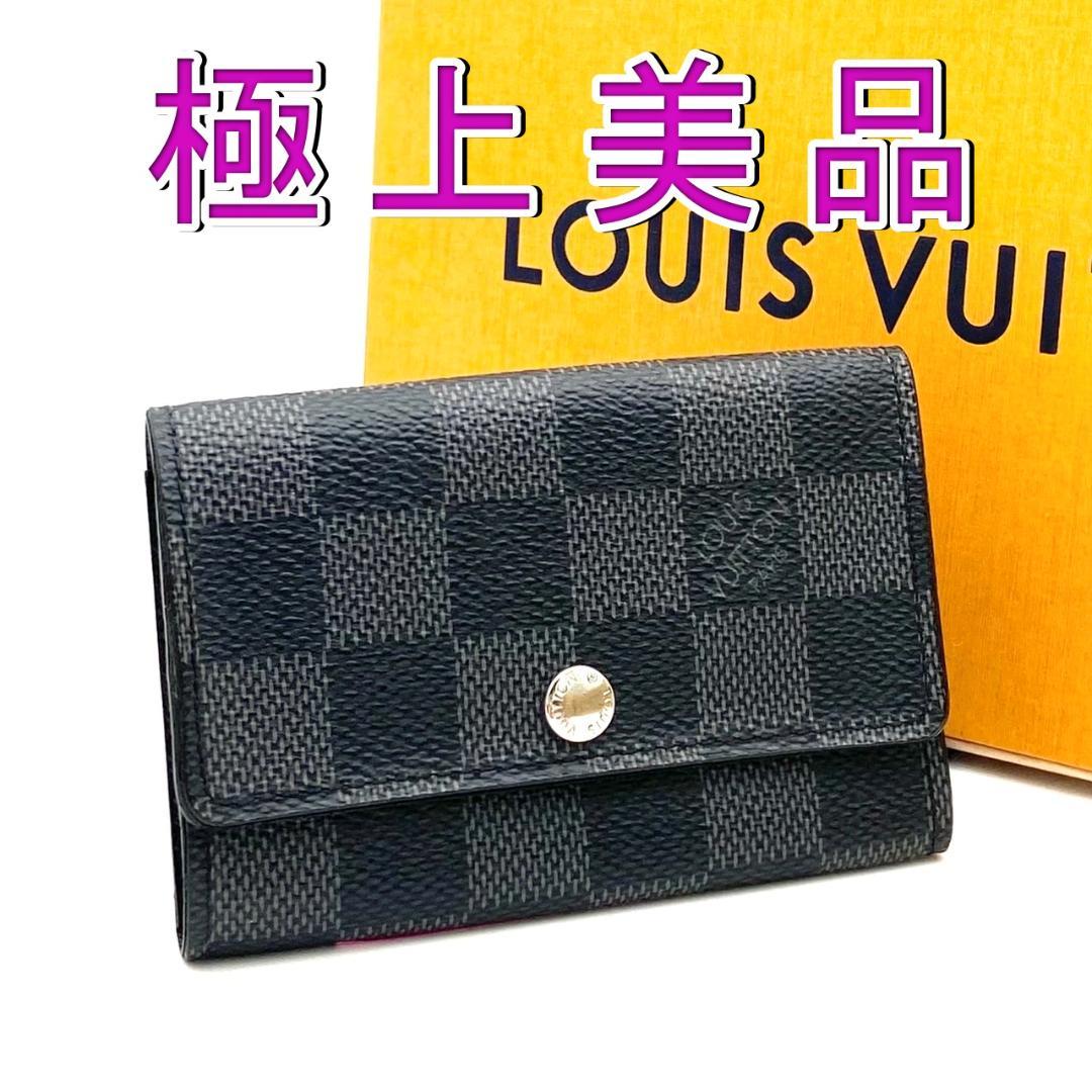 【極美品】ルイヴィトン ミュルティクレ6 ダミエグラフィット キーケース Amazon | [ルイ・ヴィトン] N62662 6連キーケース メンズ ダミエグラ