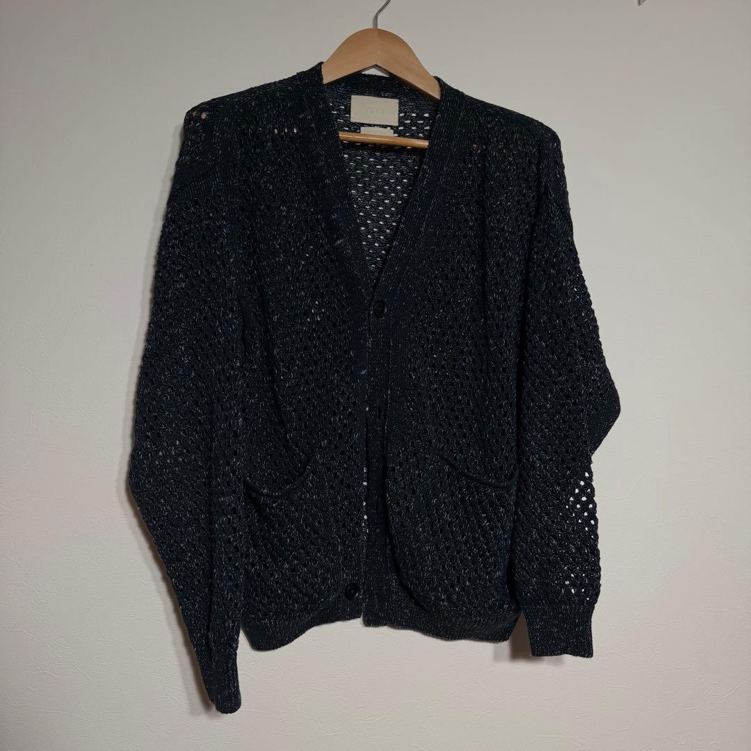 YOKE 22SS MESHED KNIT CARDIGAN サイズ1 - メルカリ
