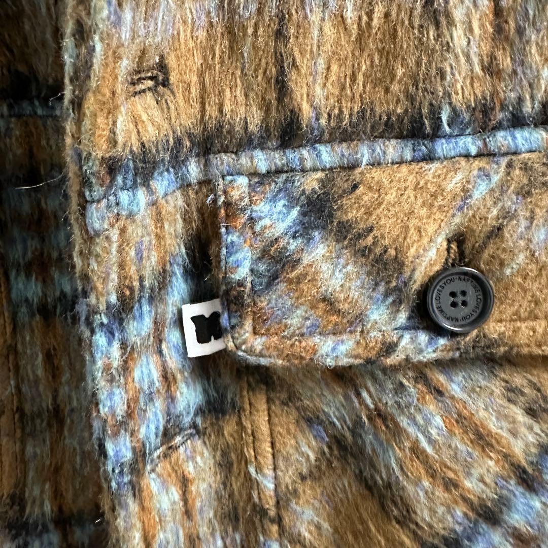 Nissy 西島隆弘 naptime 中綿ジャケット チェック - メルカリ