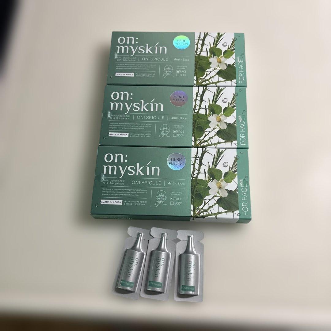 新品未開封】 オンマイスキン on myskinハーブピーリング フェイス用