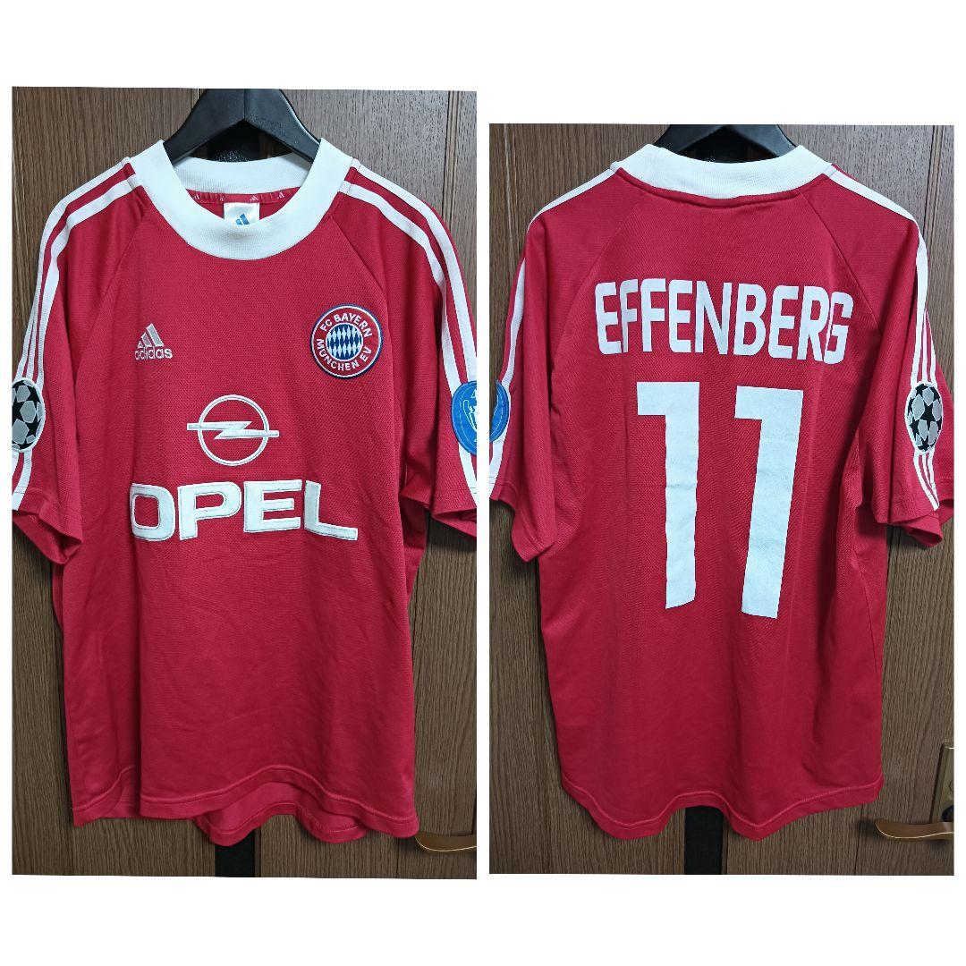 バイエルン・ミュンヘン エッフェンベルク ユニフォーム 01/02CLホーム