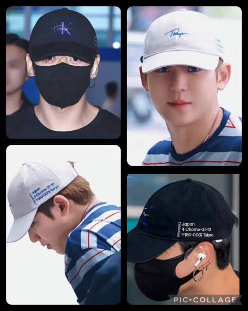 Calvin Klein Tokyo Cap ブラック jungkook 着用 - メルカリ